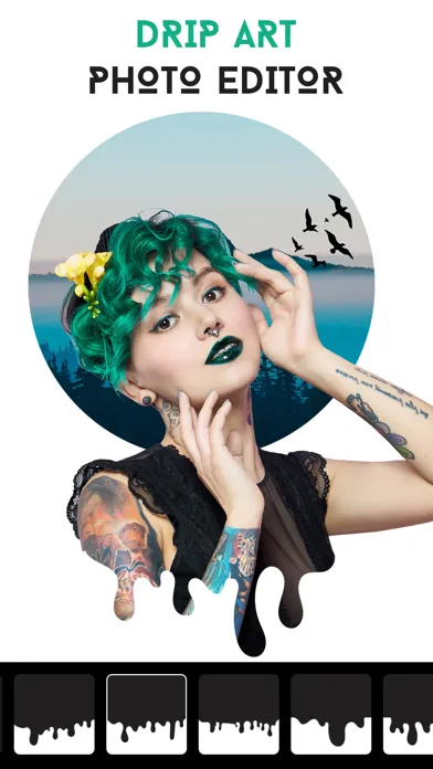 Скриншоты Drip Art & Neon Photo Editor