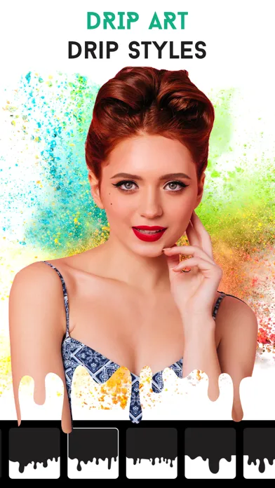 Скриншоты Drip Art & Neon Photo Editor