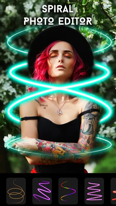 Скриншоты Drip Art & Neon Photo Editor