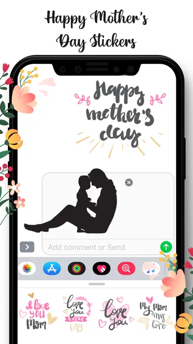 Happy Mother's Day Stickers!! سکرین شاٹس