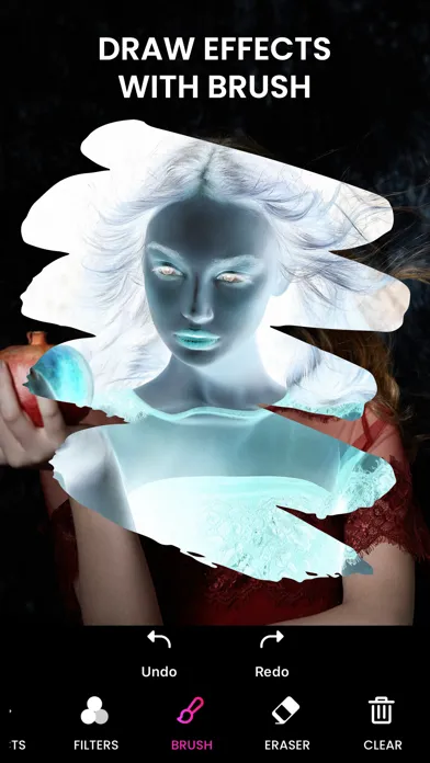 Negative Photo Video Effect スクリーンショット