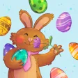 WaterColor Easter Stickers