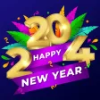 2024 New Year Photo Frames