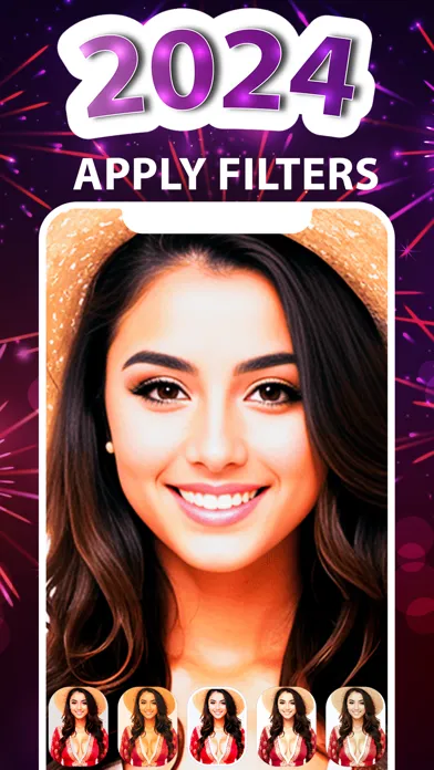 Screenshot di 2024 New Year Photo Frames