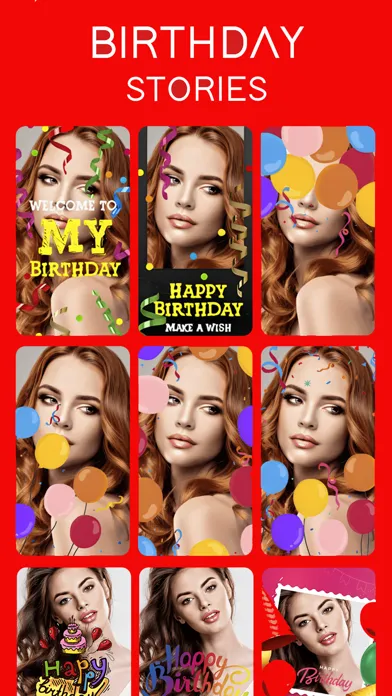 Zrzuty ekranu Birthday Frames & Greetings