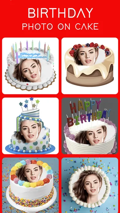 Zrzuty ekranu Birthday Frames & Greetings