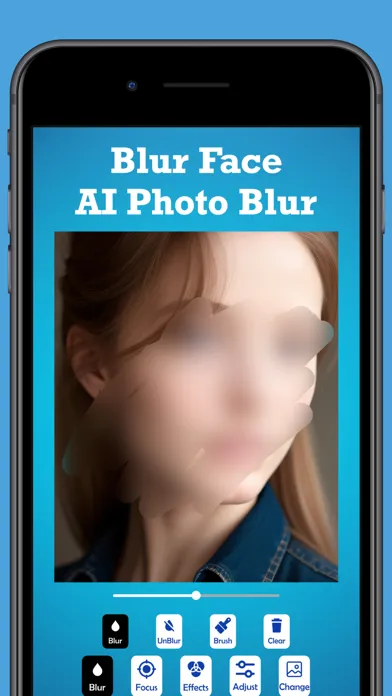 Blur Face - AI Photo Blur Screenshots