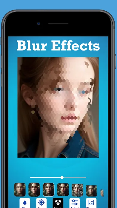 Blur Face - AI Photo Blur Screenshots