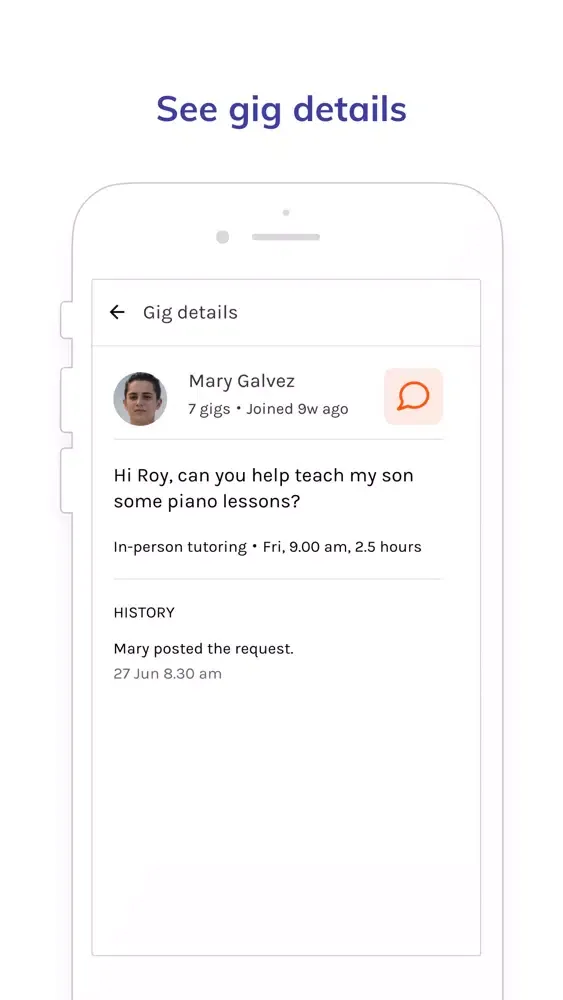 Gigster by Kumbaya App Screenshots