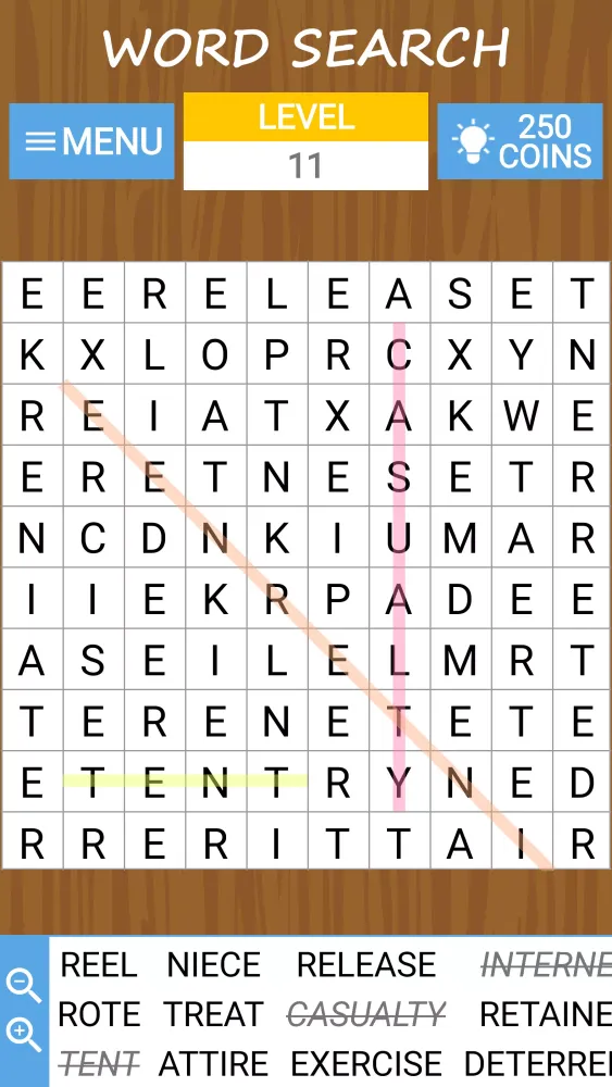 Word search, criss-cross, etc Screenshots
