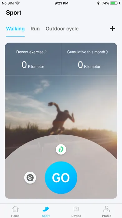 KUMIFit سکرین شاٹس