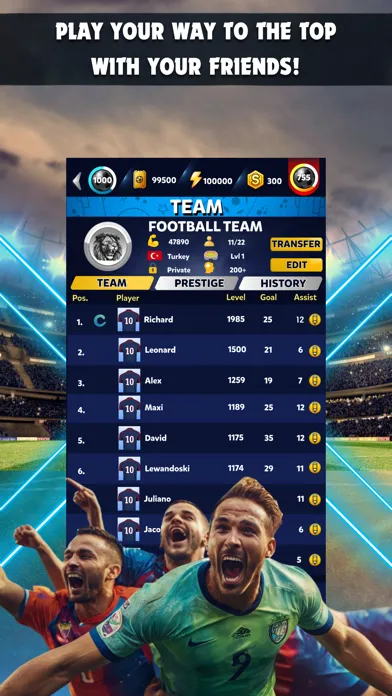 Football Mates: Soccer Game Ekran Görüntüleri