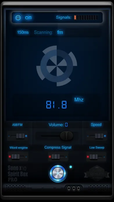 Sono X10 Spirit Box PRO स्क्रीनशॉट