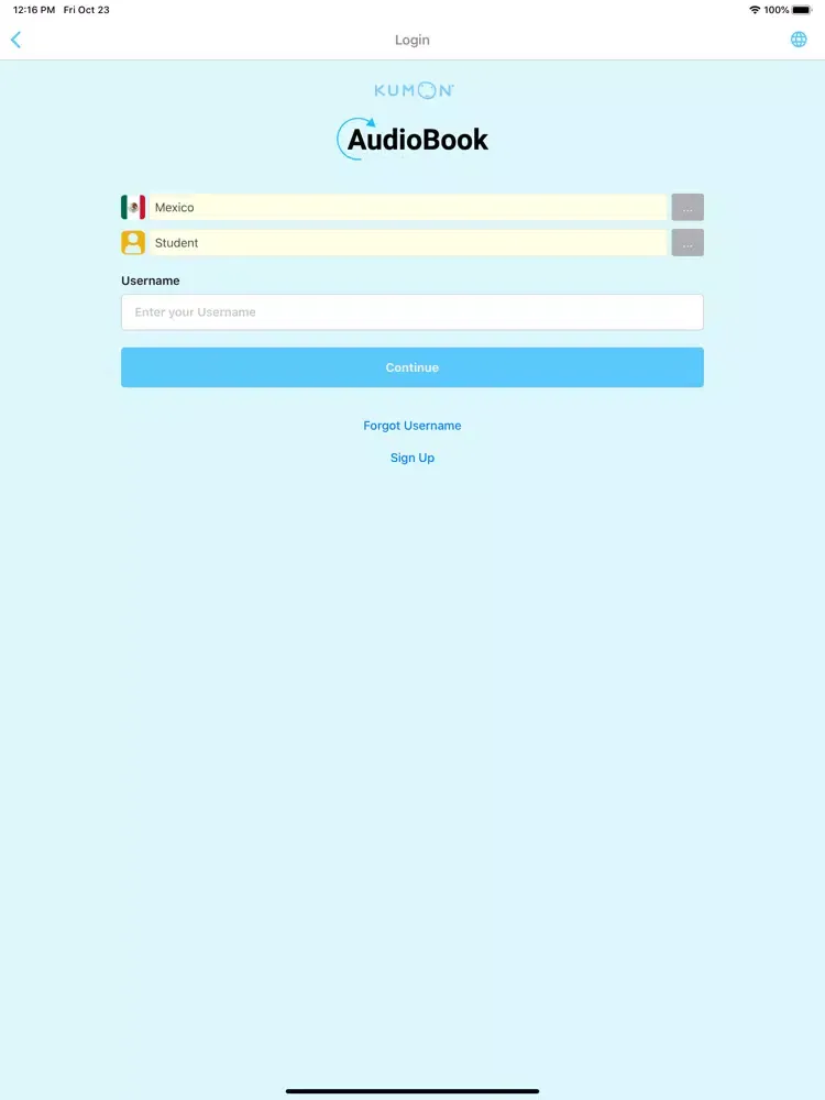 Zrzuty ekranu AudioBook Kumon iPad 