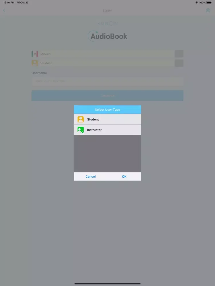 Zrzuty ekranu AudioBook Kumon iPad 