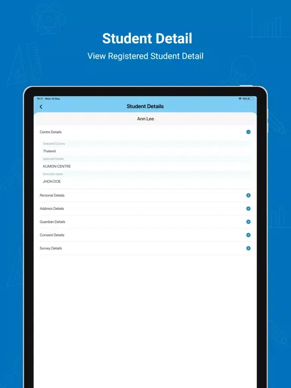 My Kumon iPad 应用截图