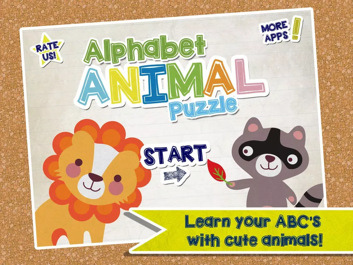 صور Alphabet Animal Puzzle Free iPad 