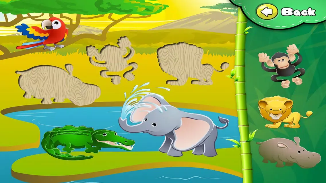 Capturas de pantalla de Animal Puzzle - Drag 'n' Drop