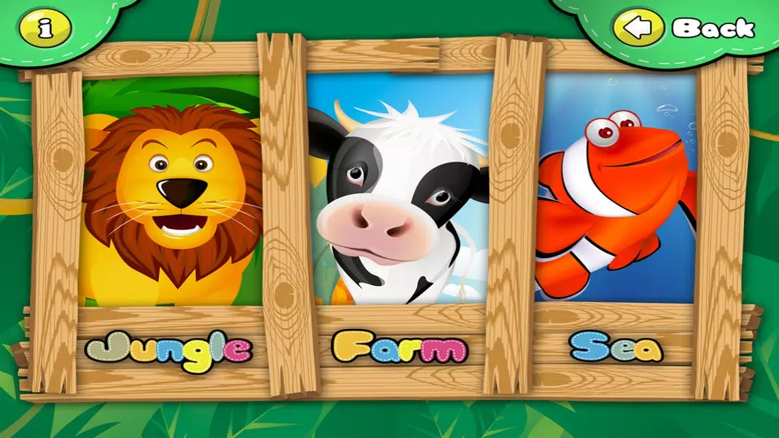 Capturas de pantalla de Animal Puzzle - Drag 'n' Drop