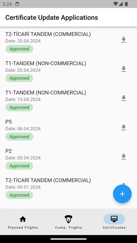 Single Mobil Uygulama SHM Screenshots