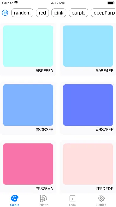 Zrzuty ekranu ColorPalette - Color Harmony