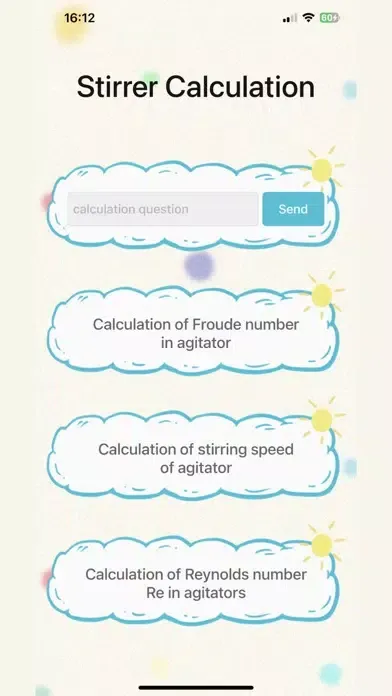 Breezy: Stirrer Calculation Screenshots
