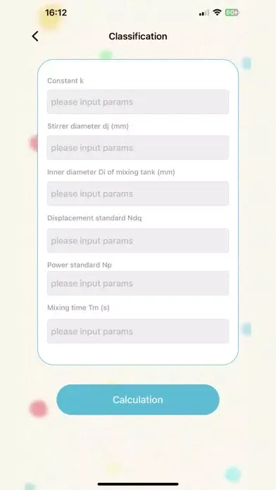 Breezy: Stirrer Calculation Screenshots