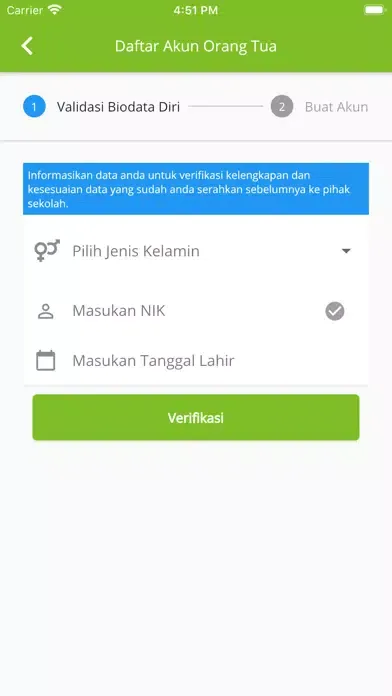 Tangkapan skrin Kunci - MTS AL INAYAH