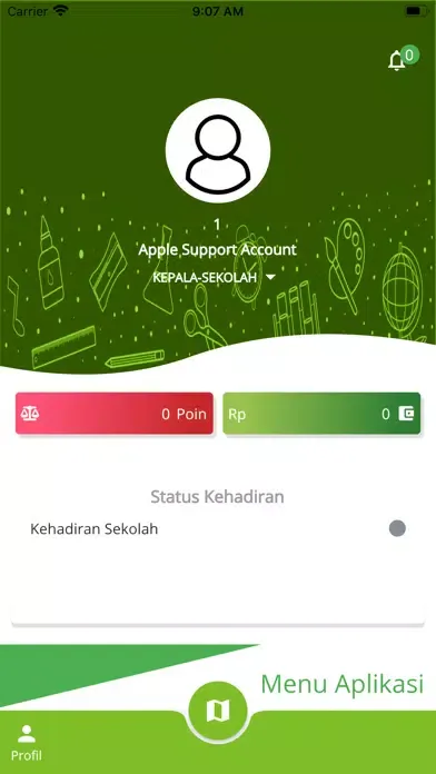 Tangkapan skrin Kunci - MTS AL INAYAH