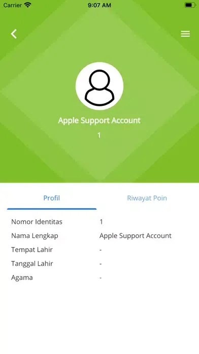Tangkapan skrin Kunci - MTS AL INAYAH
