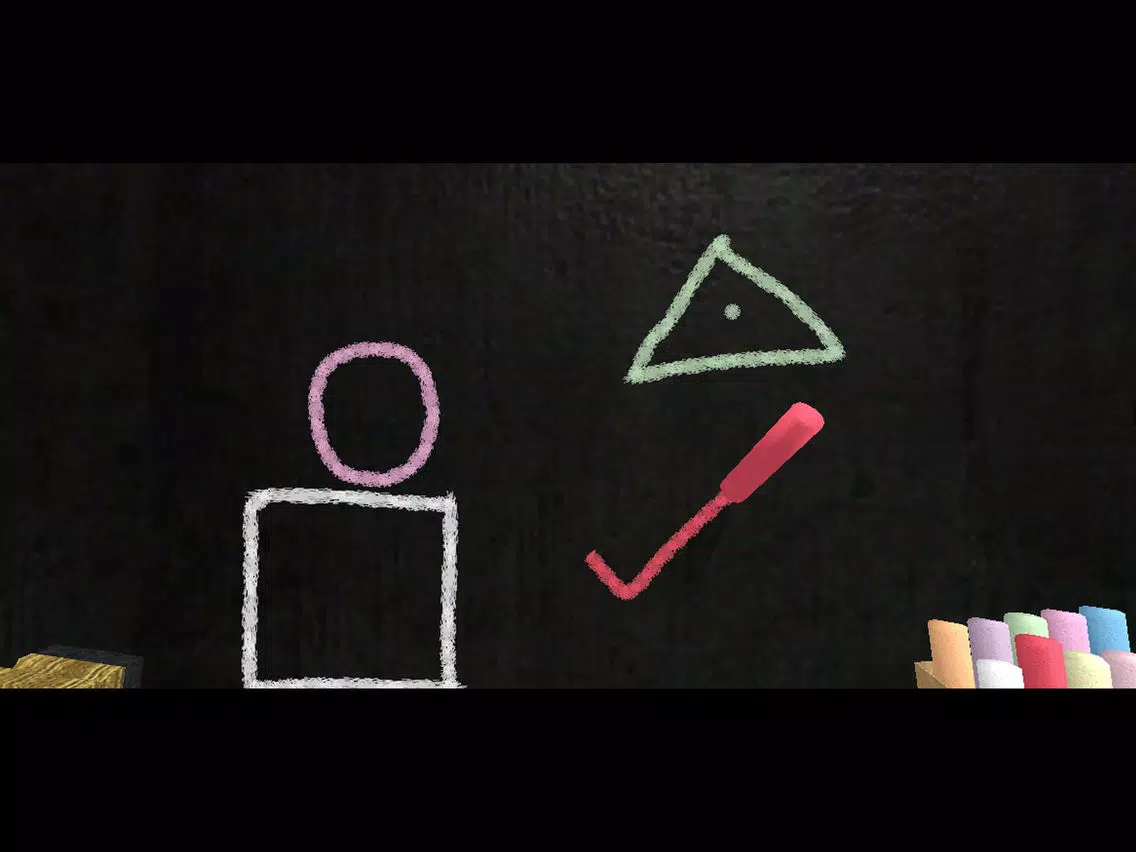 Capturas de tela do Chalkboard Physics iPad 