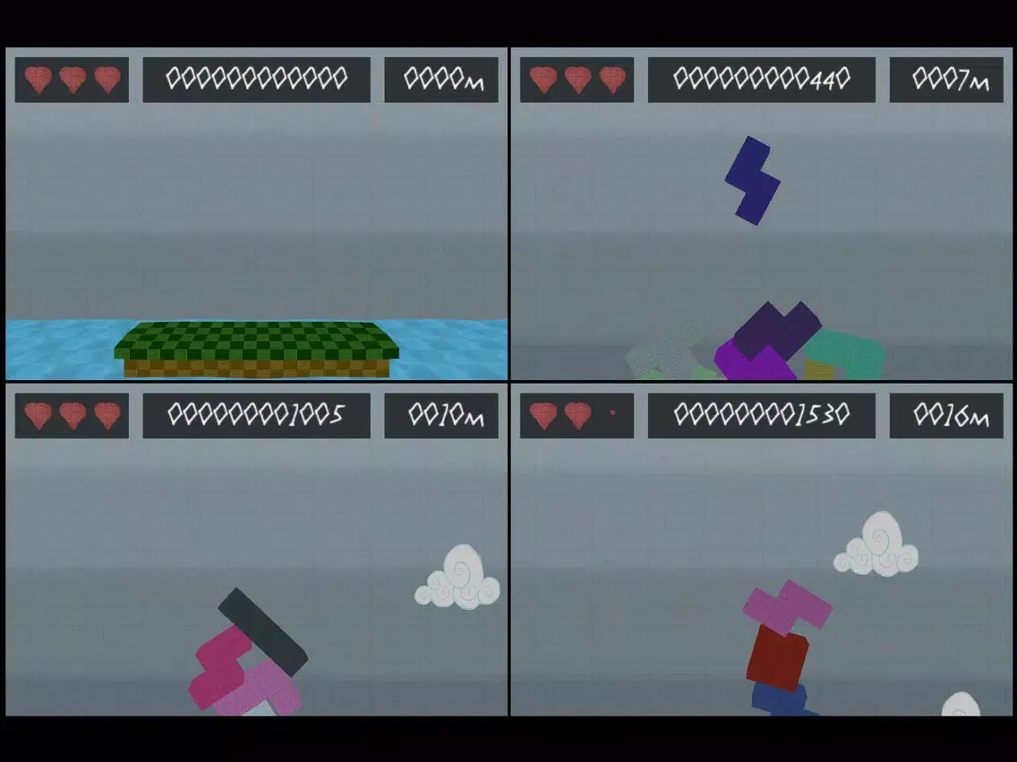 Tumble Tower 3D iPad  سکرین شاٹس
