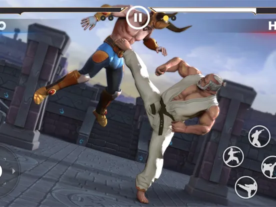 Karate Kung fu Fighting Attack iPad  Screenshots