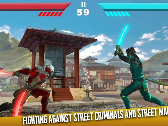Karate Kung fu Fighting Attack iPad  Screenshots