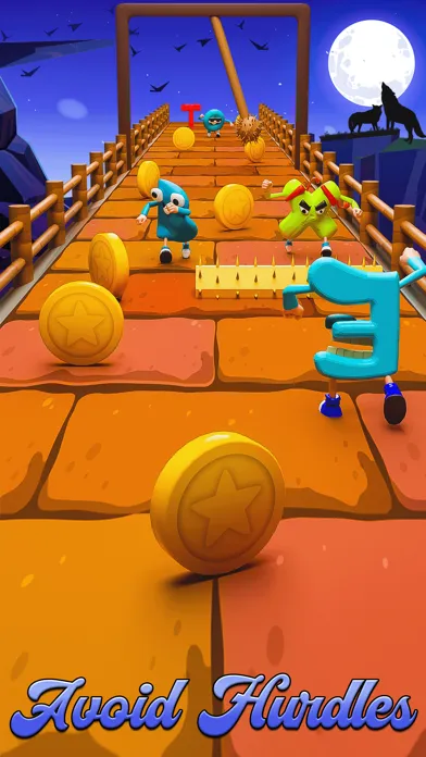 ภาพหน้าจอของ Alphabet Runner 3D ABC Race