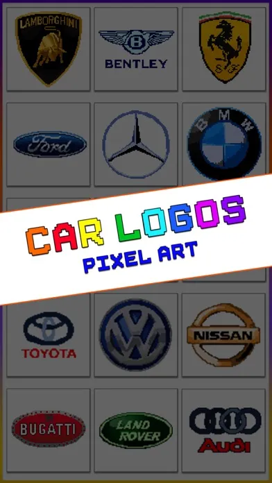 Скриншоты Car Logo Quiz Pixel Art