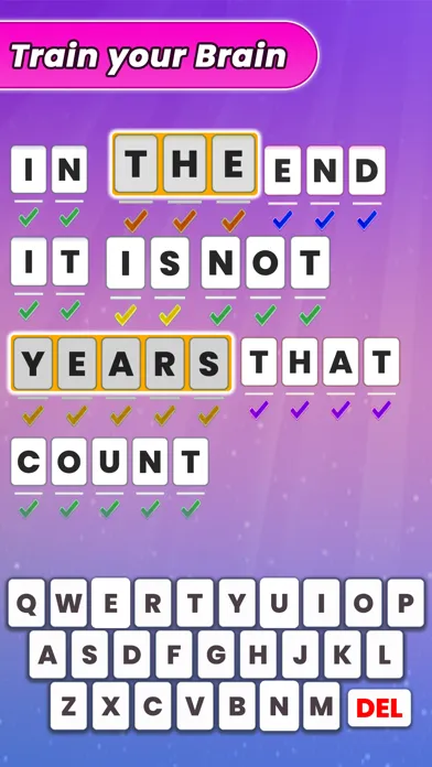 Enigma Decode Words Puzzle应用截图