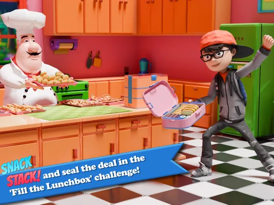 Capturas de tela do Lunch Box Organizer 3D iPad 