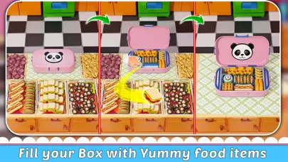 Capturas de tela do Lunch Box Organizer 3D