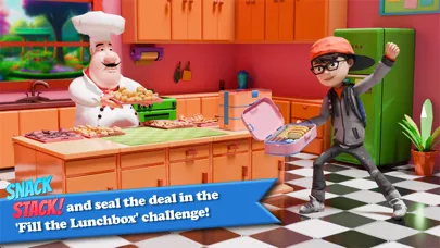 Capturas de tela do Lunch Box Organizer 3D