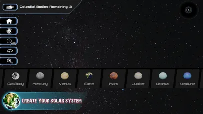 Universe Gravity Simulator 3D سکرین شاٹس