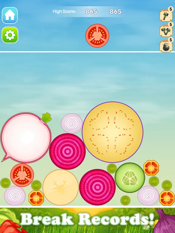Veg Merge Gardens 2248 iPad  Screenshots