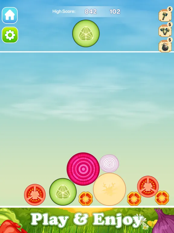 Veg Merge Gardens 2248 iPad  Screenshots