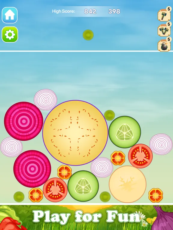 Veg Merge Gardens 2248 iPad  Screenshots