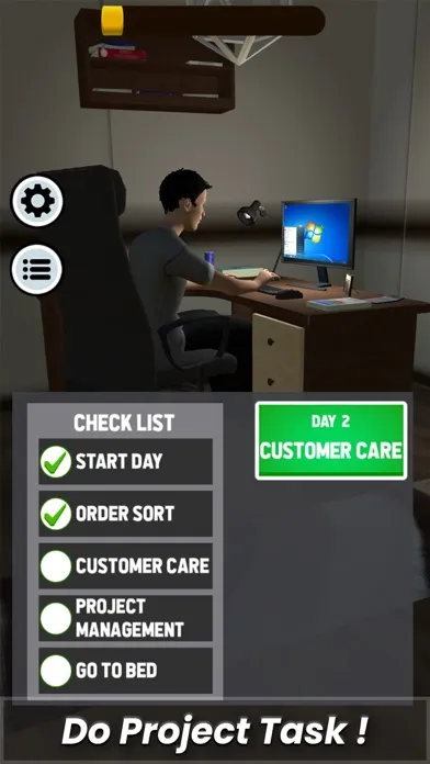 Tangkapan skrin Work From Home Simulator