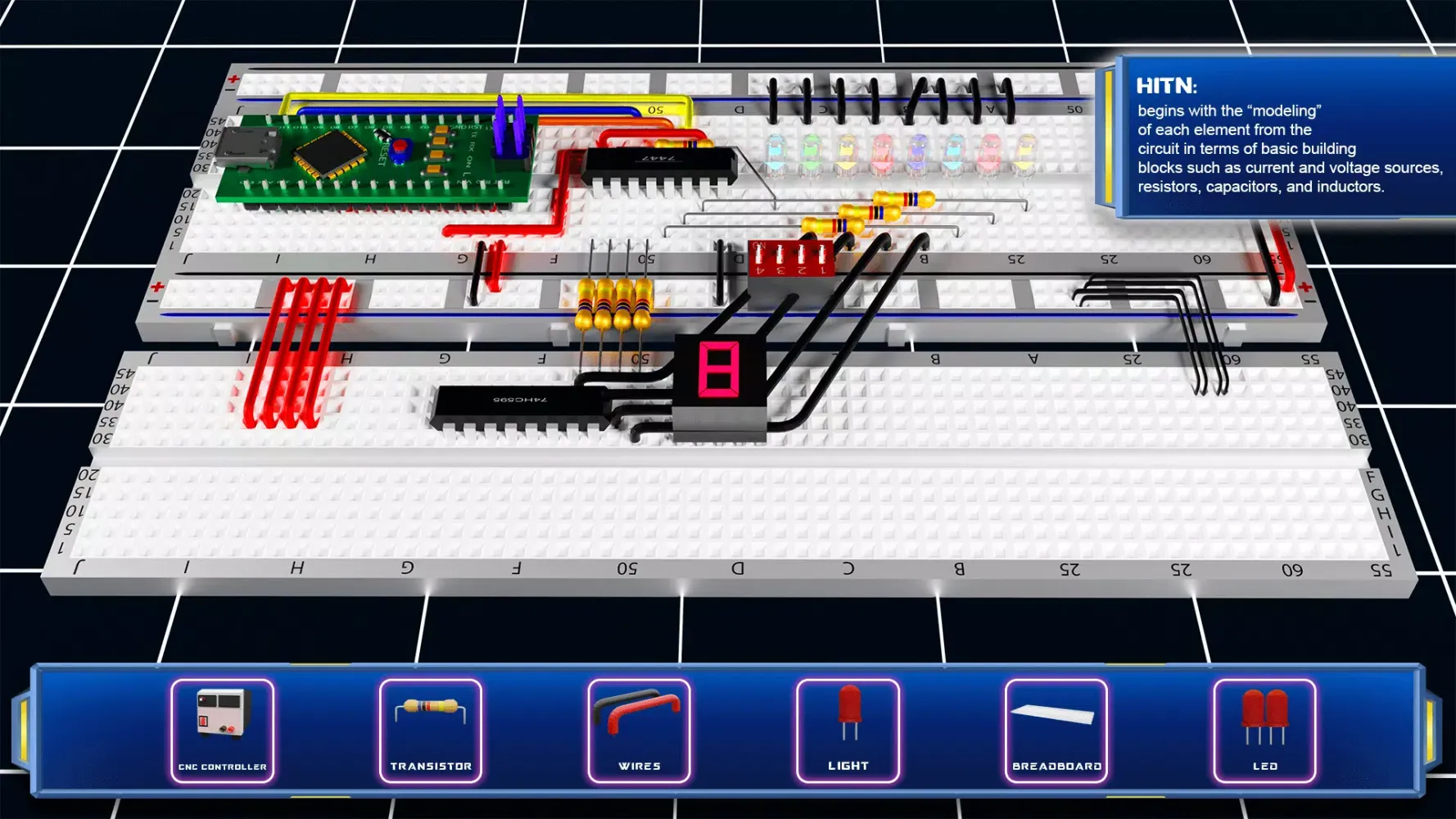 Circuit Simulator Logic Sim سکرین شاٹس