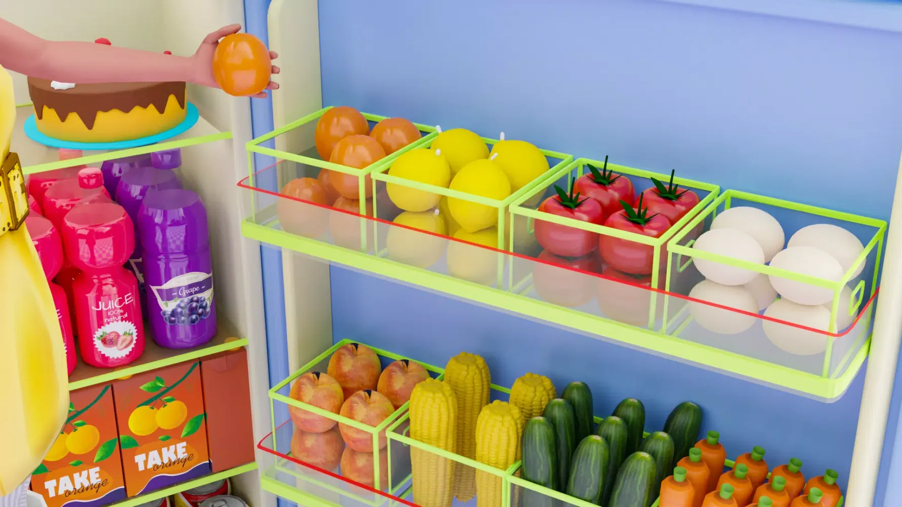 صور Fill the Fridge 3D