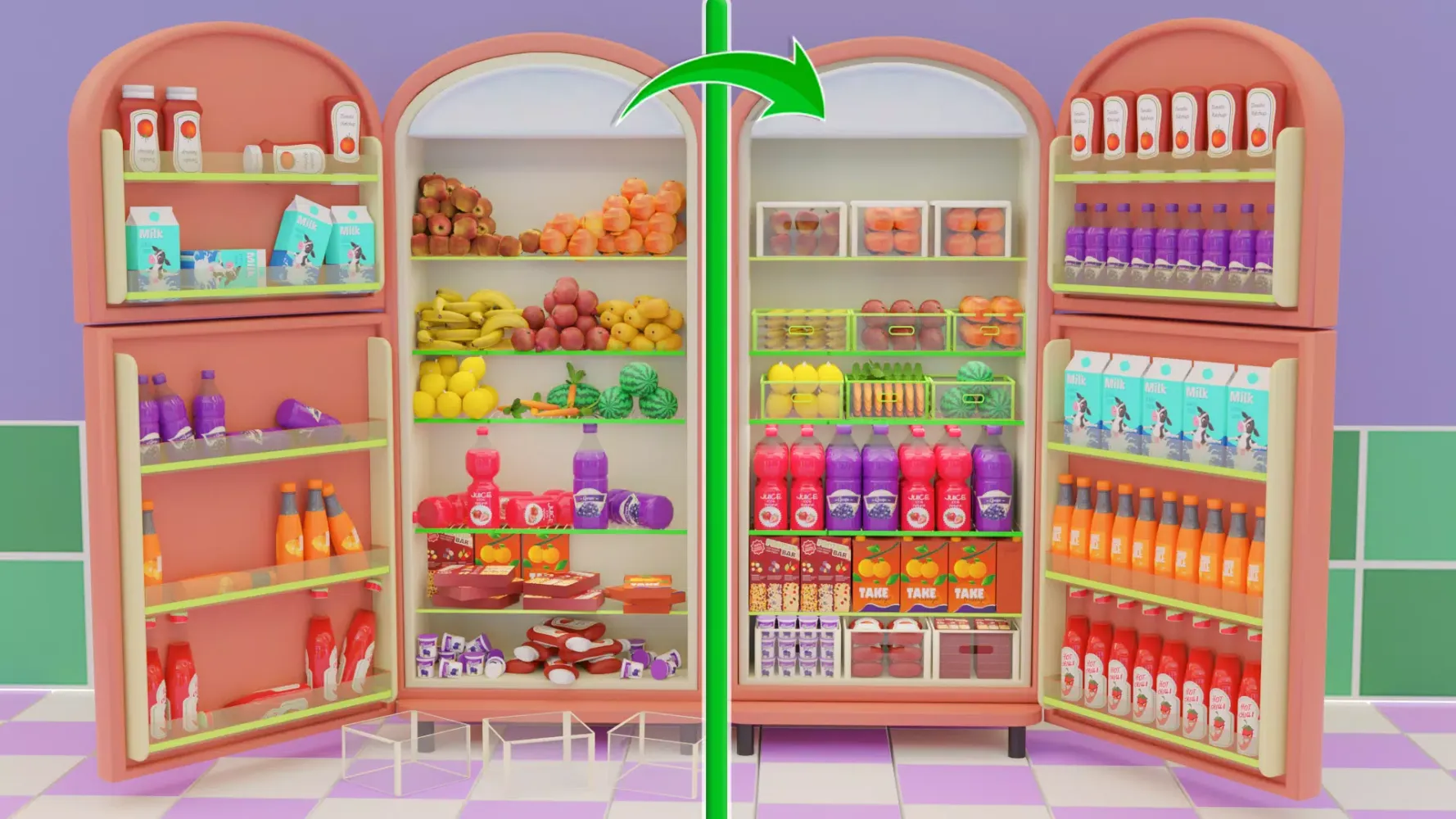 صور Fill the Fridge 3D