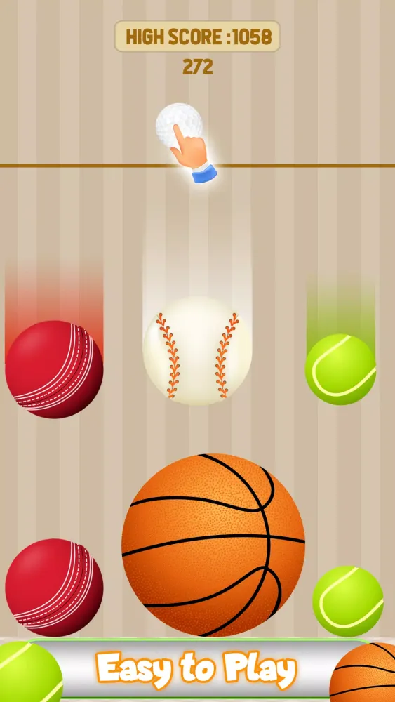 Ball merge 2048 : puzzle game スクリーンショット