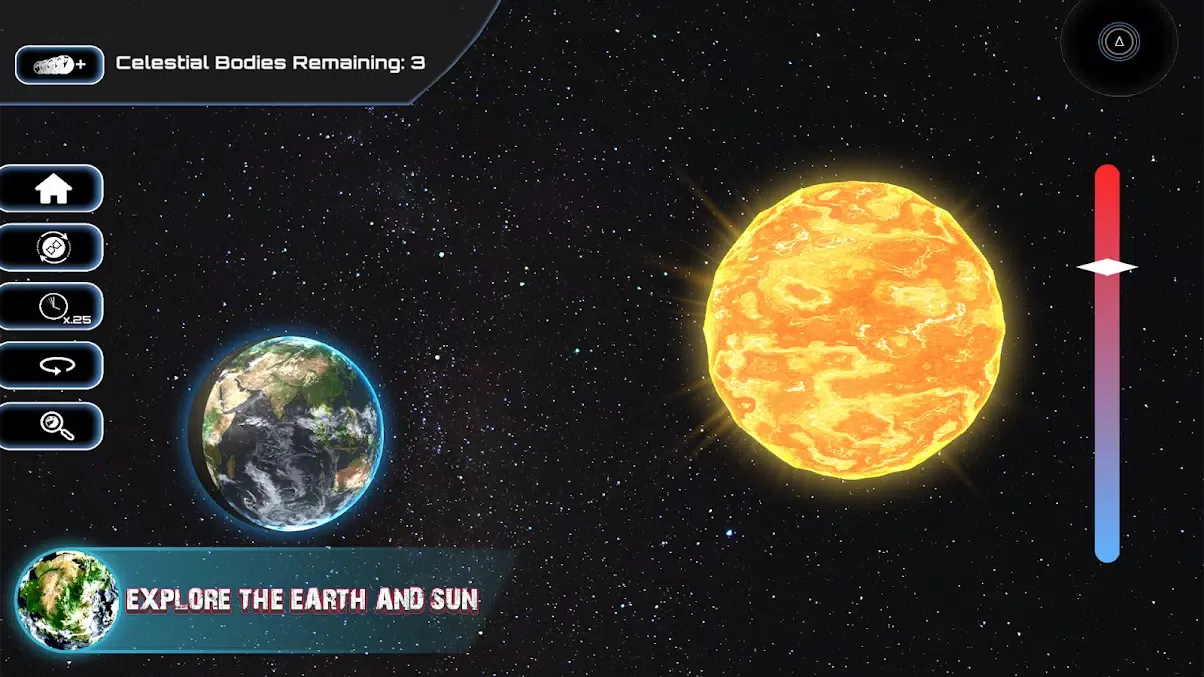Capturas de tela do Universe Space Simulator 3D